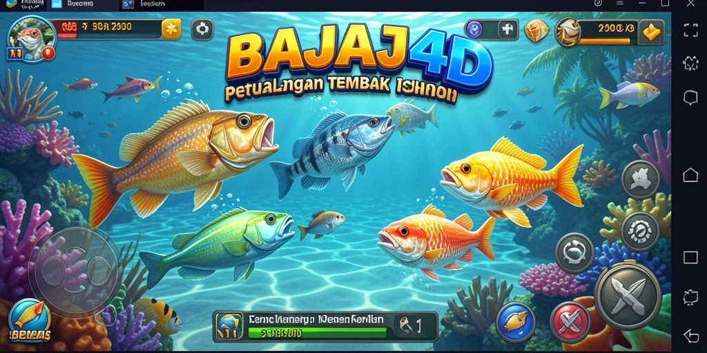 Tampilan menarik saat menangkap ikan di BAJAJ4D.