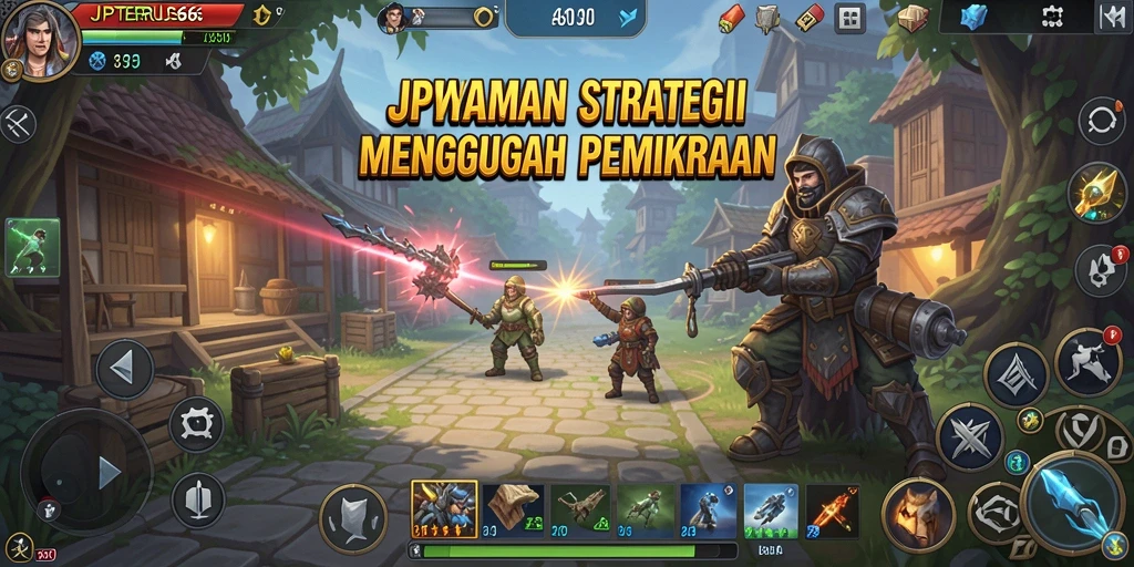 Tampilan permainan <strong>JPTERUS66</strong> yang menegangkan dan strategis.