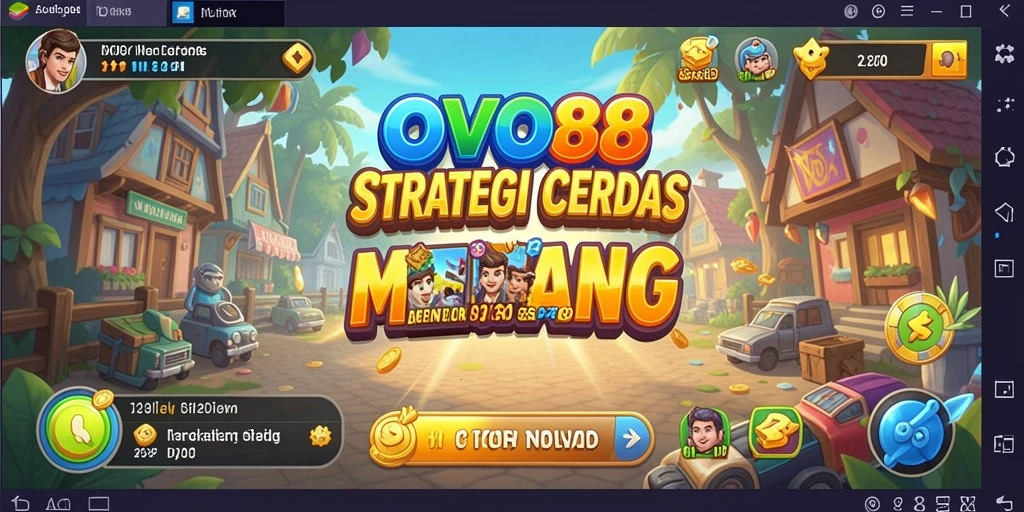 Tampilan gameplay OVO88 yang strategis dan menarik.