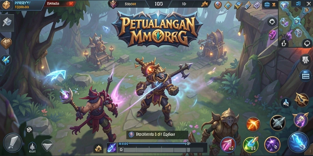 Screenshot dari gameplay PPRRYY yang menakjubkan dalam petualangan MMORPG.