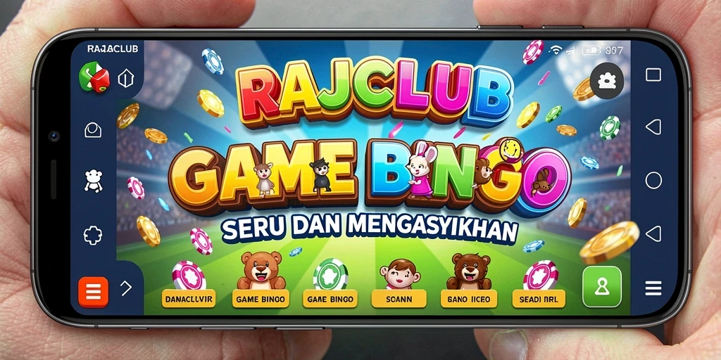 Tampilan gameplay seru di RAJACLUB dengan momen permainan Bingo yang mendebarkan.