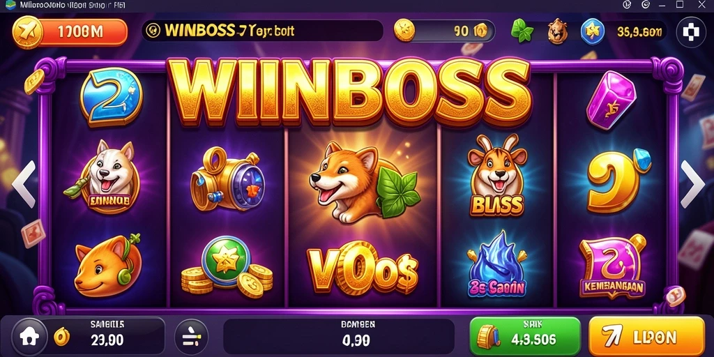 Tampilan gameplay Slot di WINBOSS yang mendebarkan.